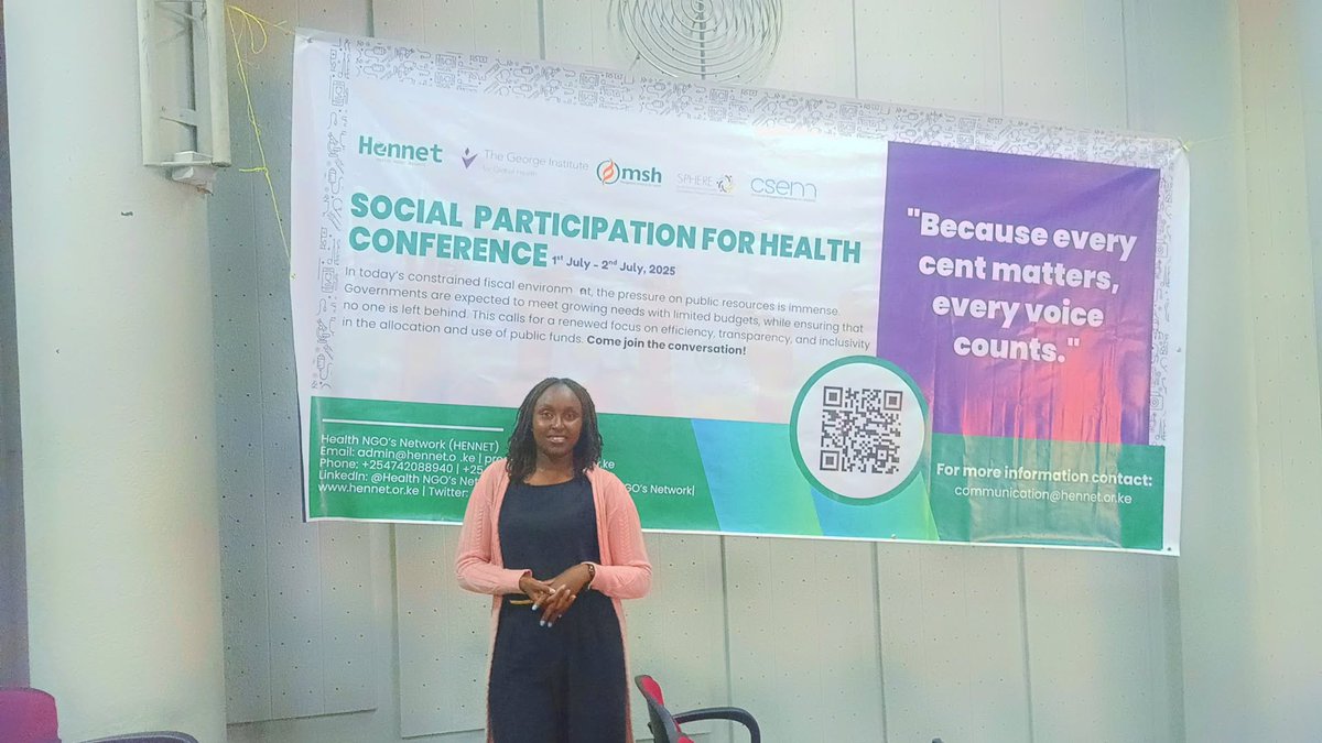 pamojatbgroup's tweet image. Warm greetings😃
Pamoja TB Group is thrilled to be part of the Social Participation for Health Conference hosted by @HennetKenya.We're soaking up valuable insights on Universal Health Care and Primary Health Care, which will amplify our advocacy for equitable healthcare access