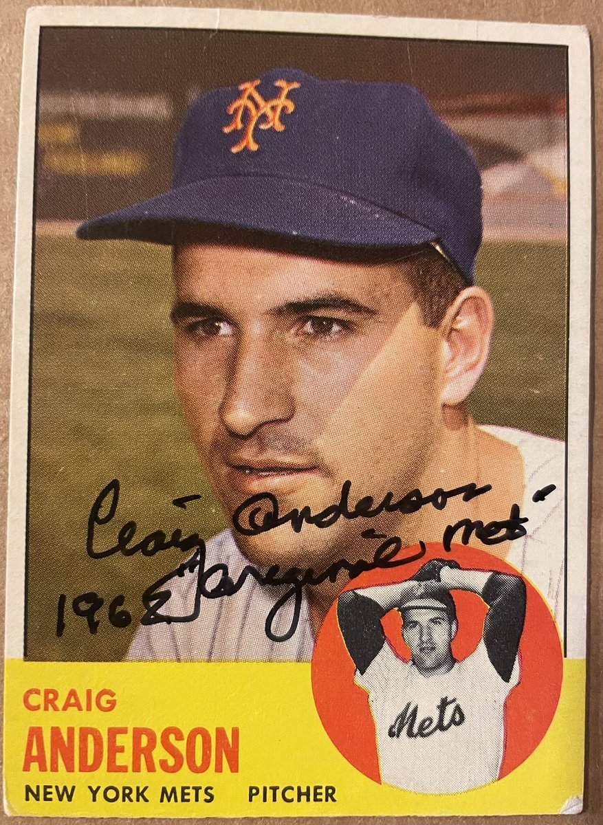 paul_gebauer's tweet image. A very Happy Mets Birthday to Original Met Craig Anderson. One of 4 Originals still with us.  Craig is near and dear to me. He started the game the day I was born. 9-4-62 a 5-1 loss to the Pirates. Here’s a pic at OTD with fellow 62 Mets.
@mets
#LGM  #MetsTwitter