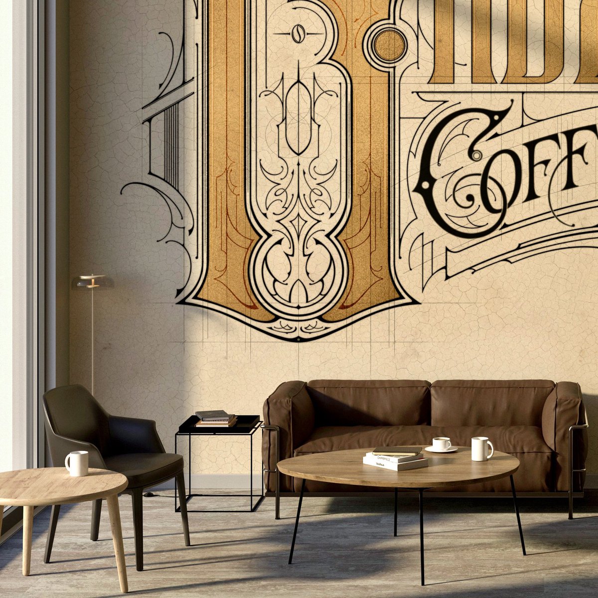 tomek_biernat's tweet photo. Hand lettering & Ghost Coffee ☕️🫡
Wall Art / Wallpaper
Lettering - @Procreate ✏️
Interior Design - Sketchup 3D / V-Ray
#ghost #coffee #wallpaperdecor #wallartwork #kawa #coffeeshop #interiordesigninspo #noai #noaiart #illustration #tapeta #detale #biernat #interiordesign https://t.co/Jc7tPW9sYH