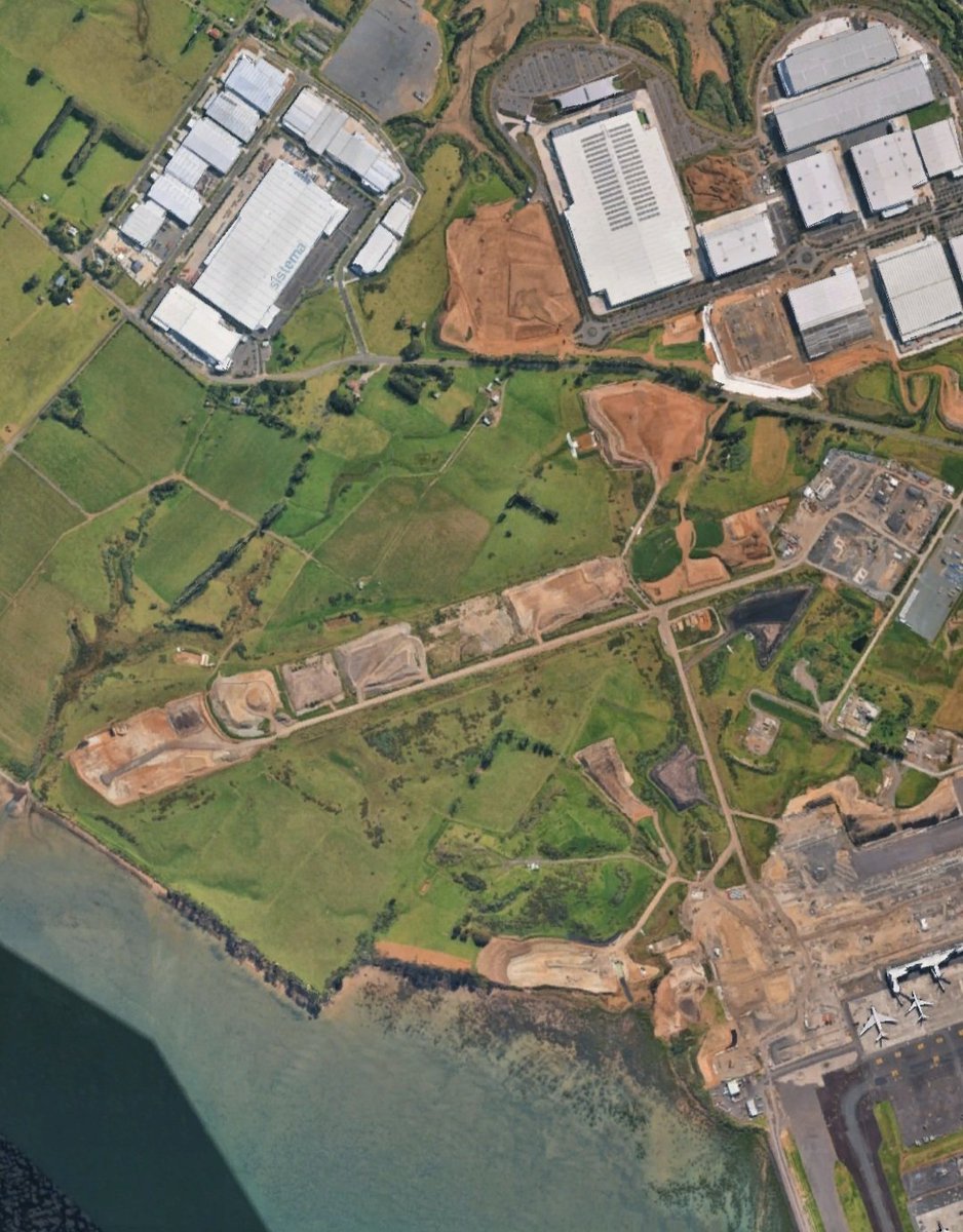 electricteall's tweet image. Top tier bit by Auckland Airport to keep digging around where the second runway will be, but never actually build the runway.