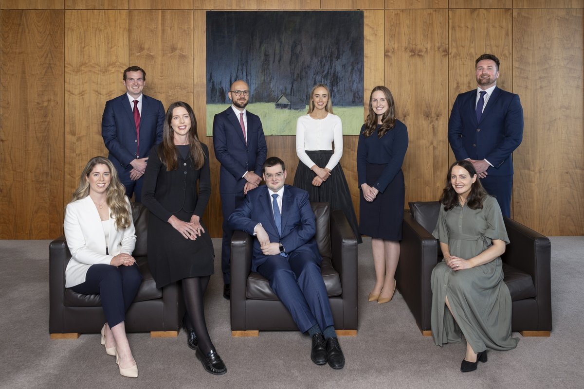 Congratulations to Sorcha Cusack, Kate Doyle, Lisa Leonard, Lorna Maloney Derham, Maebh McCrann, Ruairí O'Donnell, Riccardo Savona Siemens, Conor Sheridan and Nathan Walsh who’ve been promoted to Senior Associate. We’re excited to see them go further in their careers!