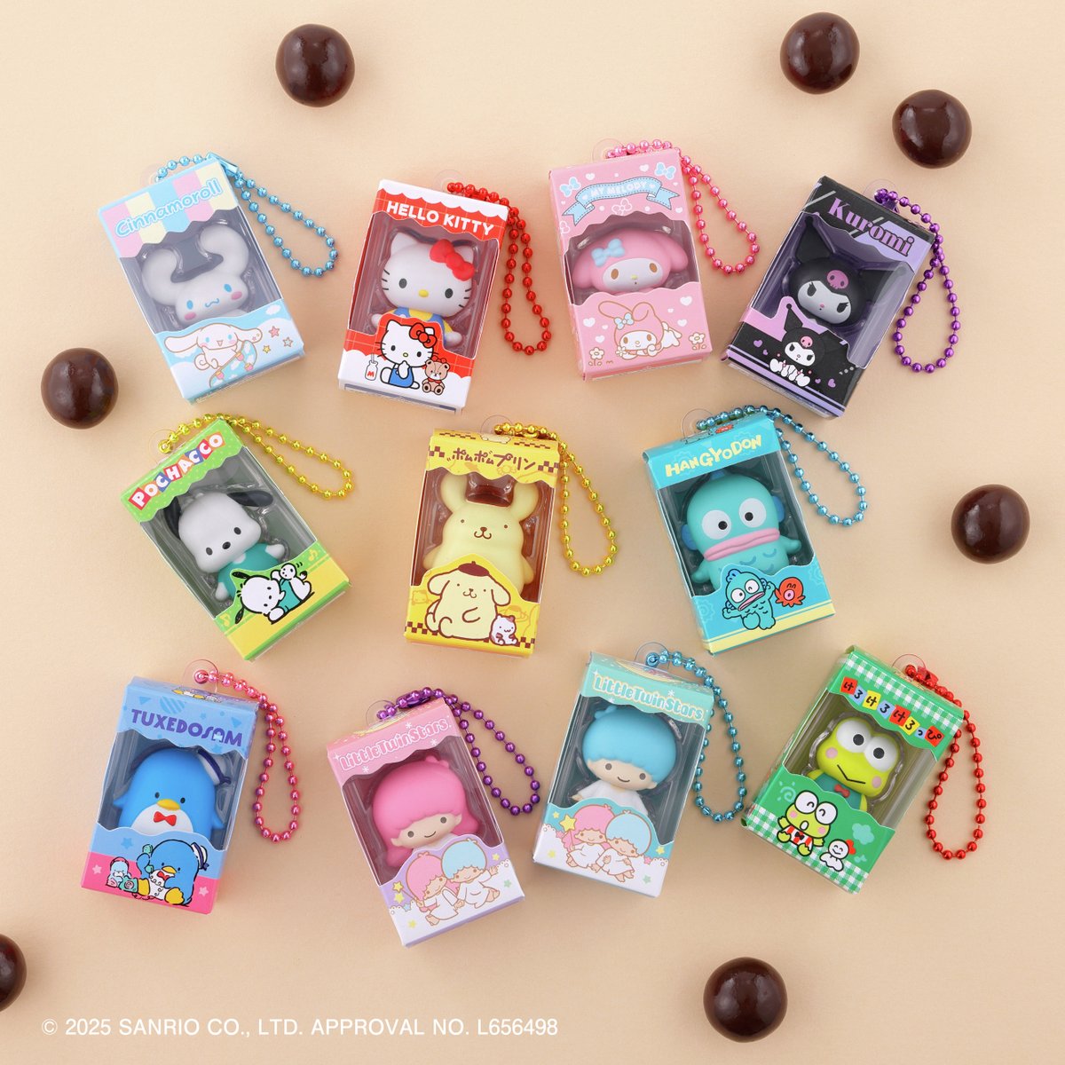 🍫🌟7月21日発売🌟🍫／ #サンリオキャラクターズ から、チョコボックス