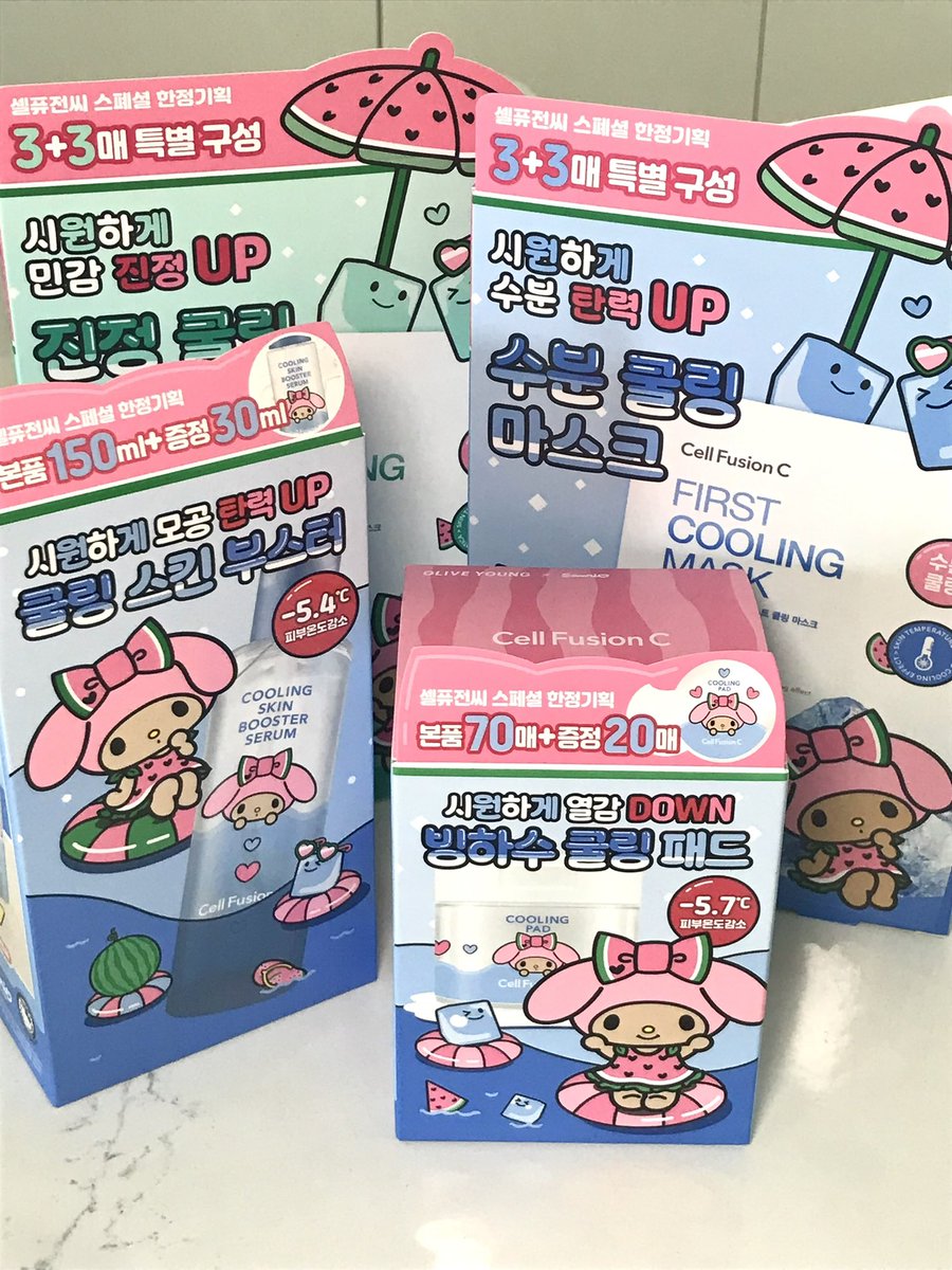 #광고
#RT 추첨 3분께 포스트 알파 쿨링 패드 마이멜로디 에디션 기획세트를 보내드려요 🧊❄️
 
포스트 알파 쿨링 패드와 쿨링 스킨 부스터 세럼이 여름을 맞아서 너무 귀여운 태닝 마이멜로디 에디션으로 패키지로 출시 됐어요 !
7월 한달간 올리브영에서만 한정판으로 만나실 수 있는데,