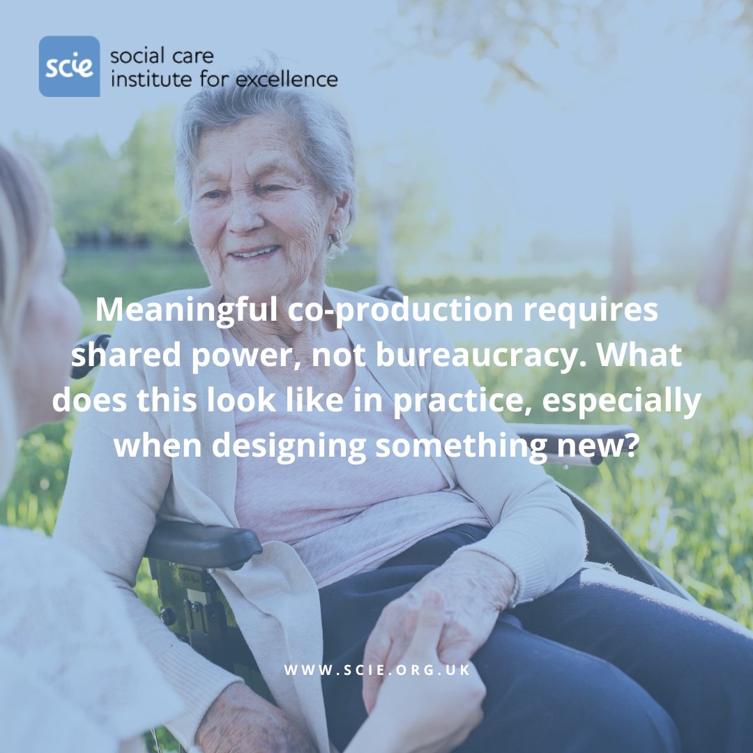 SCIE_socialcare's tweet image. ⏰It’s time for our question of the day…

Share your thoughts in the comments, tag us or post using #CoProWeek2025.

#CoProWeek2025 #InnovationThroughCoproduction