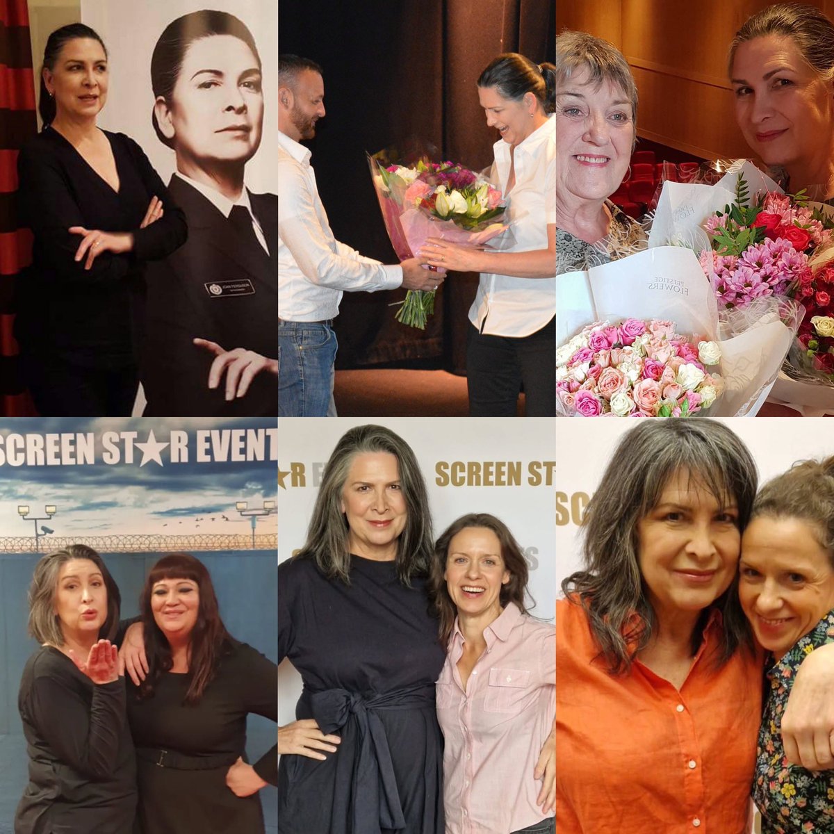 V_Musings's tweet photo. We’ve been very lucky to host several UK fan events with Pamela Rabe over the years!
July 2016- Pam’s 1st events!
Jun-July 2018- Pam (& Maggie Kirkpatrick)
Dec 2022- Pam & Katrina Milosevic
July 2023- Pam & Kate Atkinson
March 2024 - Pam & Kate Atkinson
#ScreenStarEvents https://t.co/CmZ65TgiWw