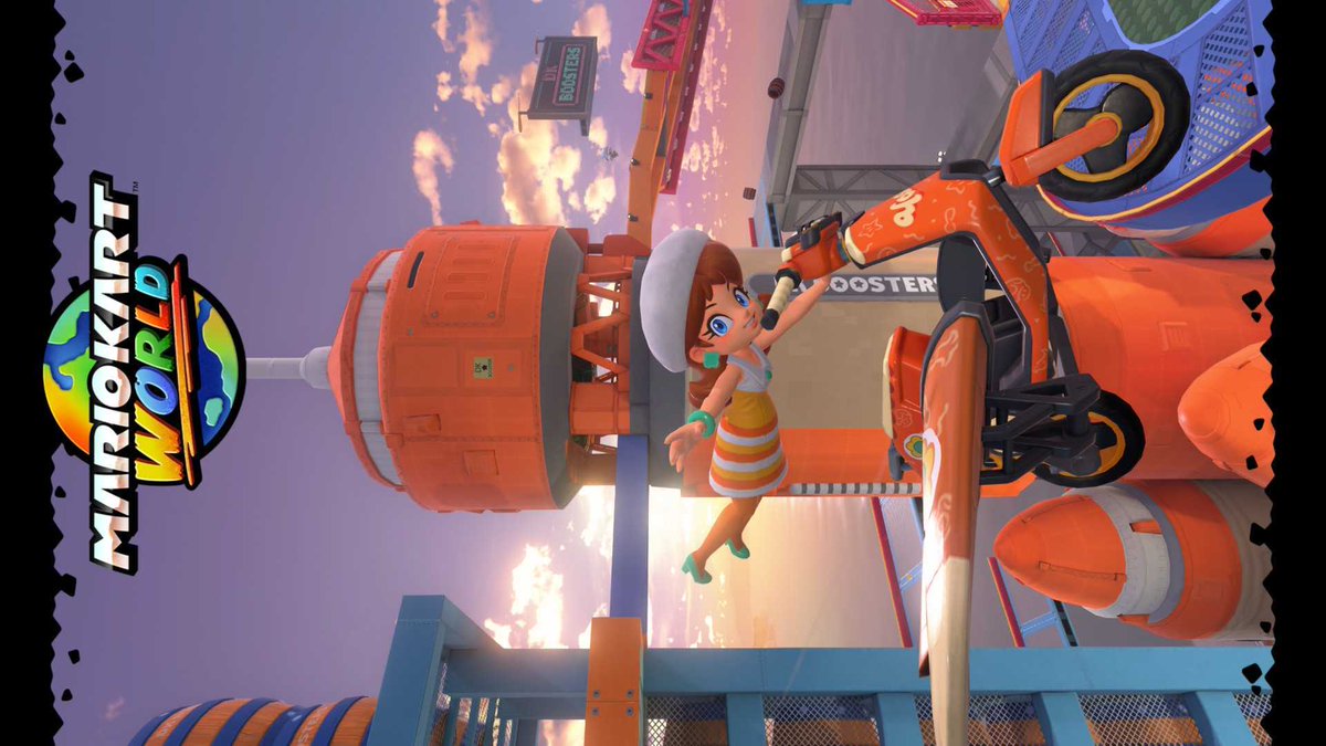 tyousinnohito's tweet photo. #MarioKartWorld #マリオカートワールド写真部 https://t.co/yDhBuAT23S