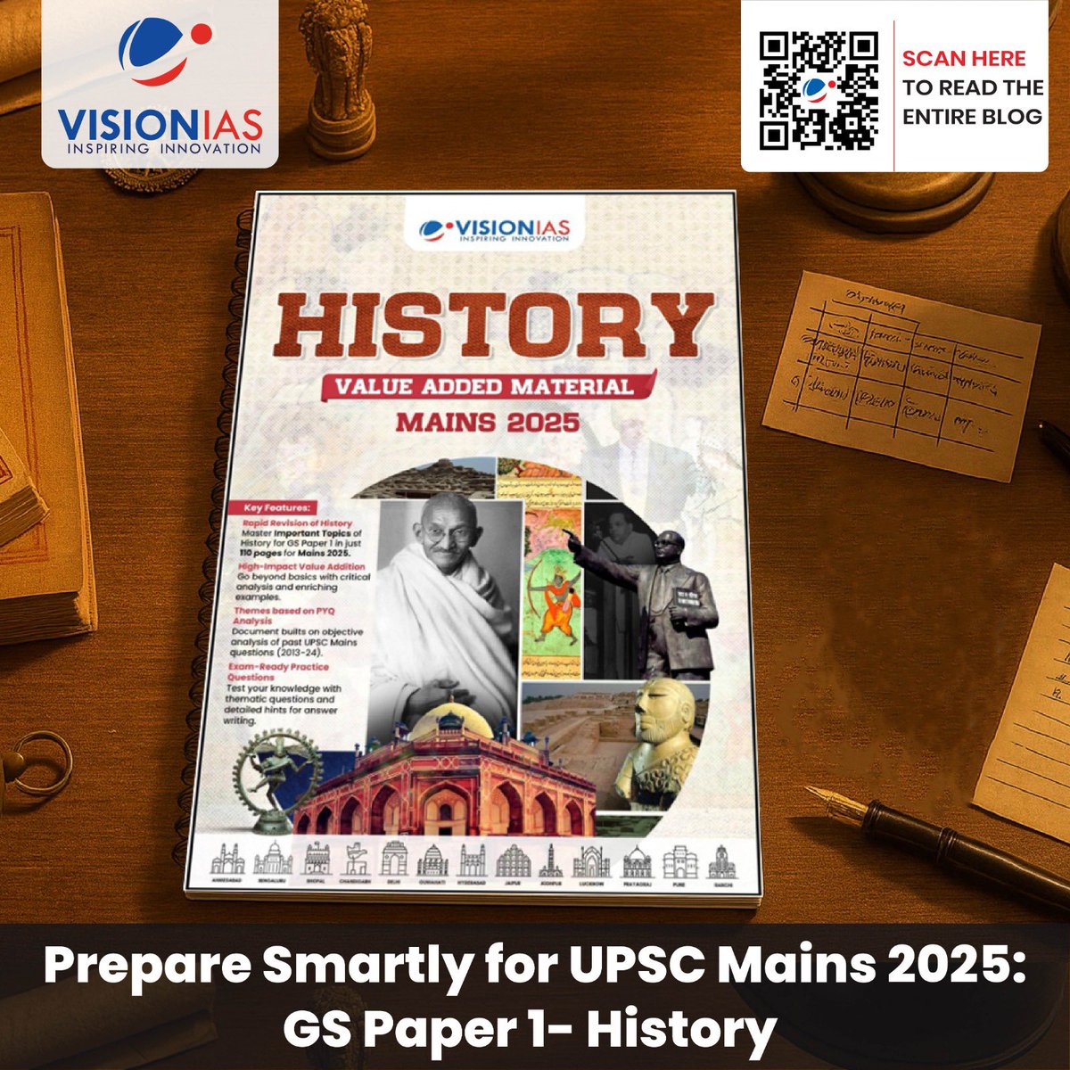 Vision_IAS's tweet photo. 📚 Prepare Smartly for UPSC Mains 2025: GS Paper 1 – History

📝 To read the blog, visit: https://t.co/8Px2drYldP

#VisionIAS #UPSC2025 #GSPaper1 #UPSCHistory #HistoryPrep #UPSCMains https://t.co/xMQUspMc7i
