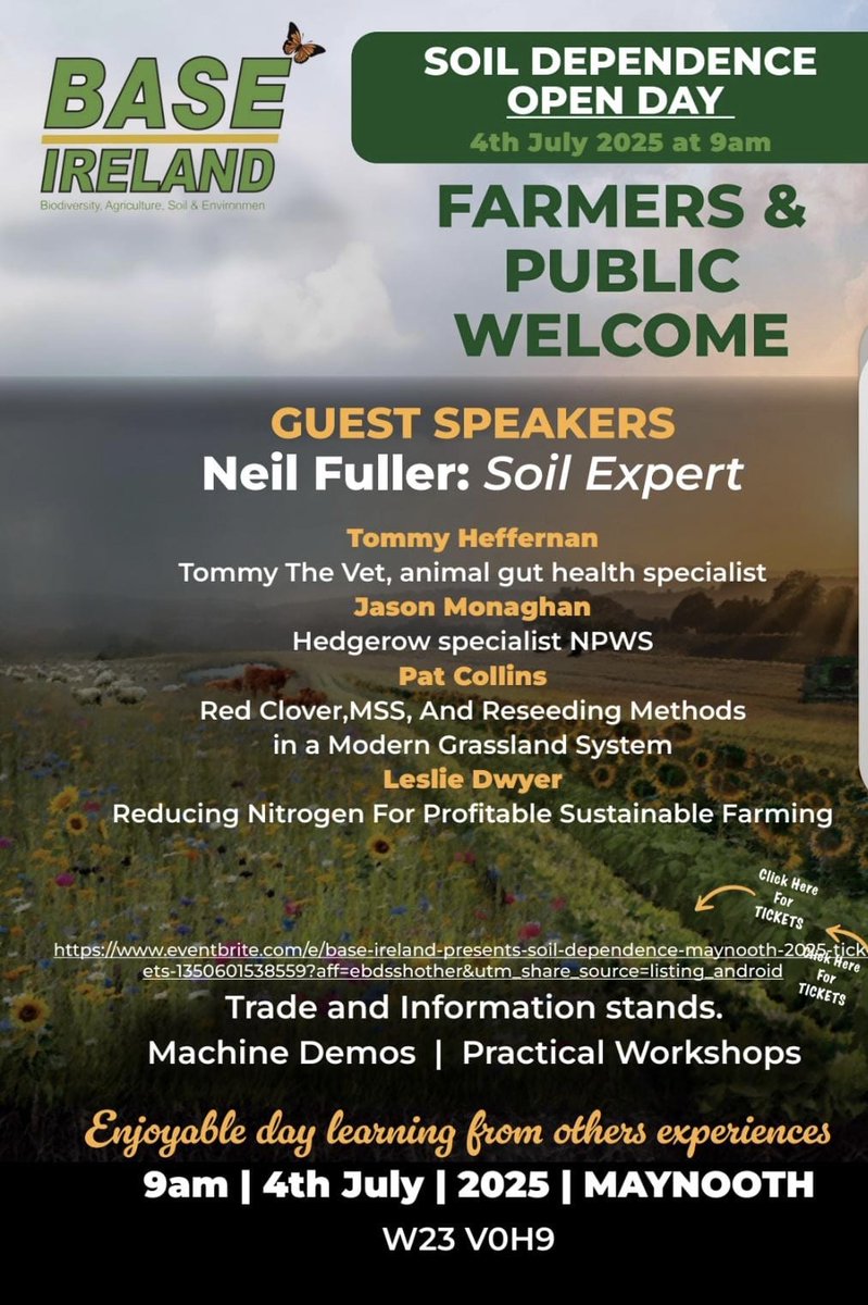 Precision Nutrition (@precisionnutrit) on Twitter photo Best wishes to all our our friends & colleagues in <a href="/BaseIreland/">Base Ireland</a> at their Soil Dependence Open Day on Fri 4th July. Anyone interested in soil health, biological, conservation, organic & regenerative farming should try to make it as there will be lots to learn on the day Best wishes to all our our friends & colleagues in <a href="/BaseIreland/">Base Ireland</a> at their Soil Dependence Open Day on Fri 4th July. Anyone interested in soil health, biological, conservation, organic & regenerative farming should try to make it as there will be lots to learn on the day