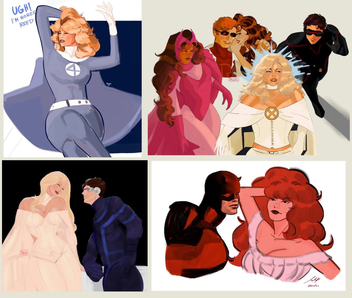daredva's tweet image. hello! i have opened art commissions to three slots currently and might open more, so try to snag yourselves a spot!
here are samples of what i could do. more info, such as terms and conditions, will be shown here: commisha.carrd.co ⭐️