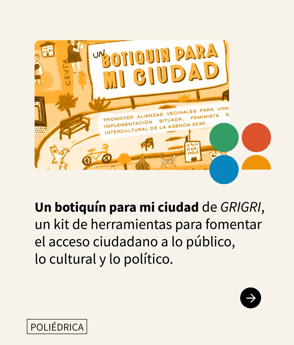 🧰 "Un botiquín para mi ciudad" de <a href="/grigriprojects/">GRIGRI</a>, un kit de herramientas para fomentar el acceso ciudadano a lo público, lo cultural y lo político.
