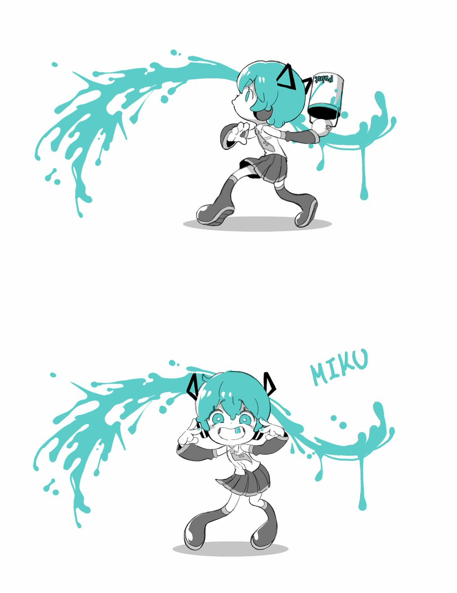대파머리 아가씨
#初音ミク