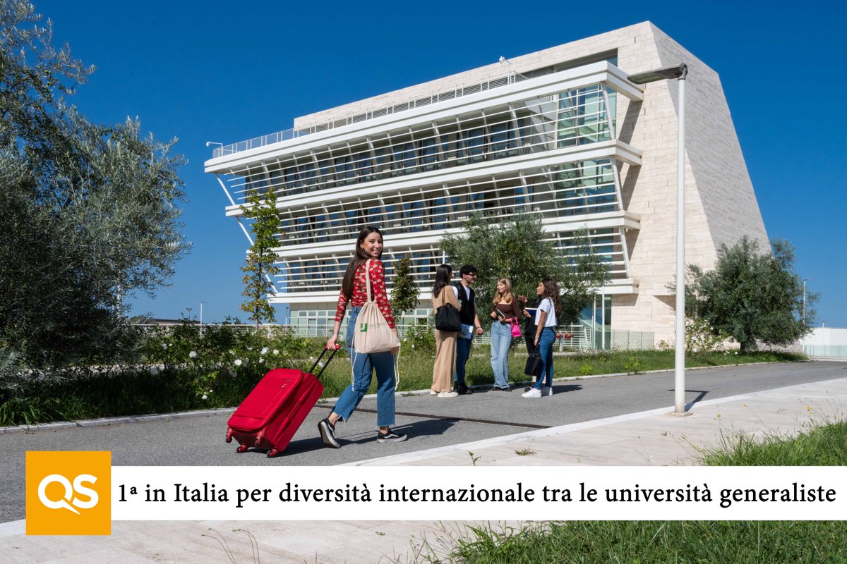 unitorvergata's tweet image. 🎓QS World University Rankings 2026
#unitorvergata è la prima università generalista in Italia per diversità internazionale!
🌍Con studenti da 130 Paesi, il nostro Ateneo si impegna per una formazione sempre più inclusiva e connessa con il mondo.
🔗shorturl.at/AdOao