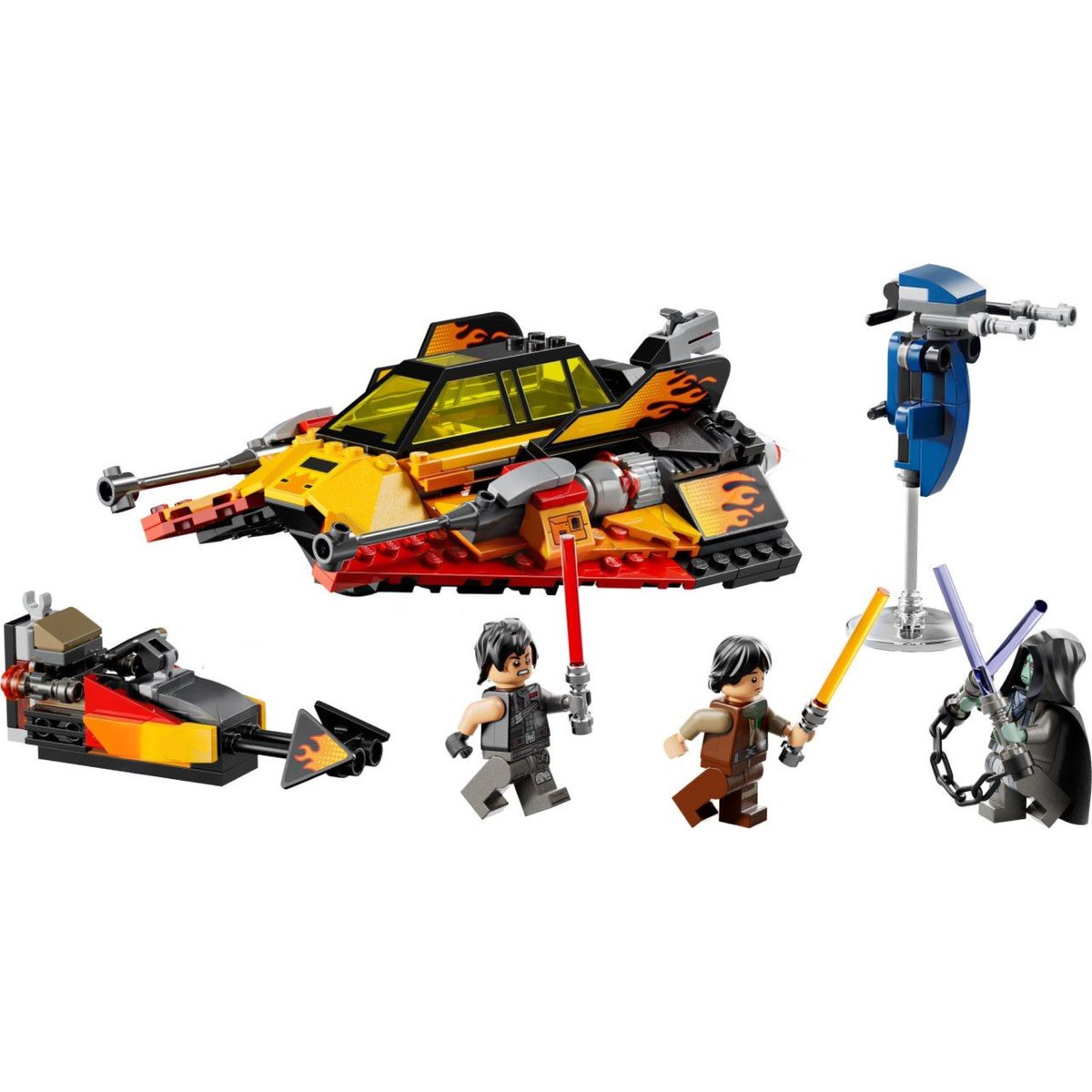 Revealed Lego Star Wars 75414 The Force Burner Snowspeeder 

➡️ $54.99
📅 August 1st 25
➡️ 349 pieces
👥 3 Minifigures