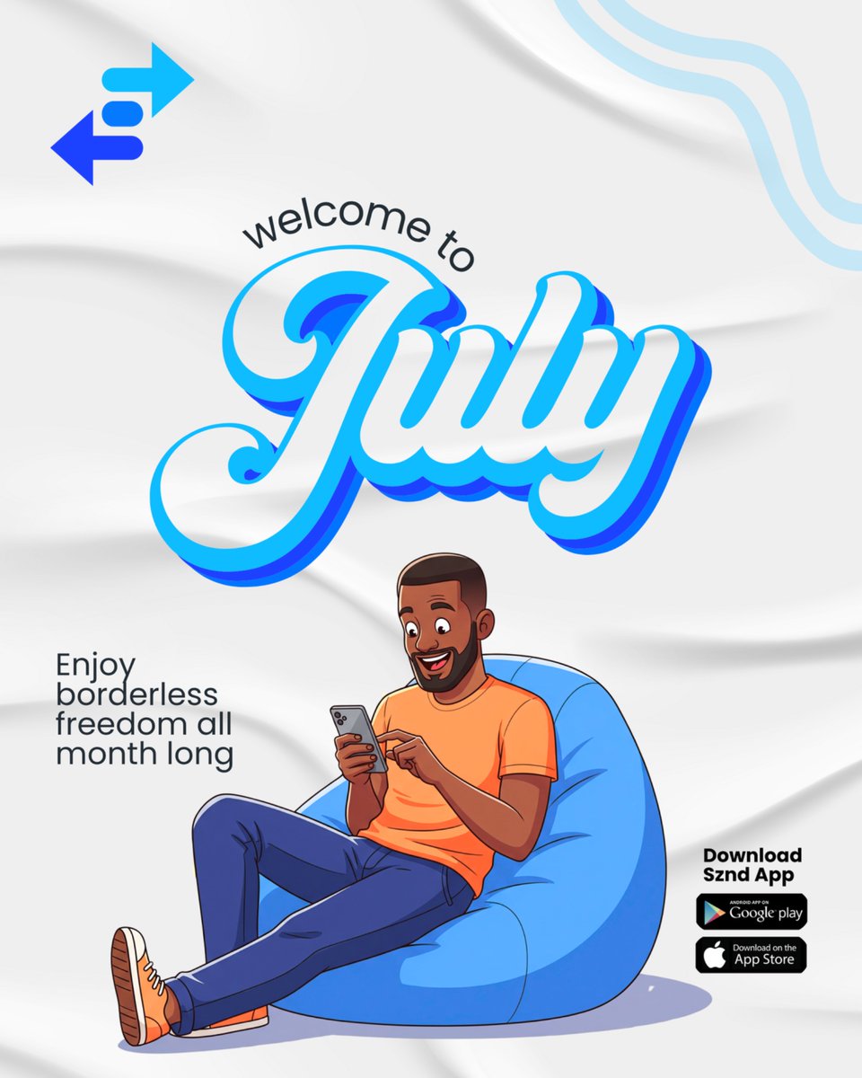 SzndApp's tweet image. Happy New Month!
No borders. No delays. Just smooth payments, wherever you are.
Let’s move money smarter this month.

#sznd #crossborderpayments #smarttransactions