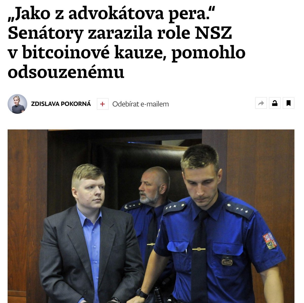 1/ Nečekaný zvrat v bitcoinové kauze přineslo rozhodnutí Nejvyššího soudu z roku 2023. Ten na základě dovolání T. Jiřikovského zrušil předchozí rozsudky, které nařizovaly smazání obsahu zabavené elektroniky. Proti postoji dozorujícího žalobce Marka Vagaie se tehdy postavilo