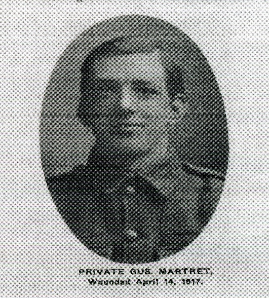 CanMilPostcards's tweet image. His brother Gus was at #BeaumontHamel that morning, and was wounded, but survived. He was wounded again nearly a year later.