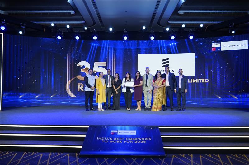 EricssonIndia's tweet photo. 🏆 We’ve been certified again!

Ericsson India is proud to be named a #GreatPlaceToWork by @GPTW_India.🎉

This recognition reflects our strong culture of trust, inclusion  &amp; continuous learning.🤝🌍📚

Huge thanks to #TeamEricsson 💙

Let’s continue to #ImaginePossible together. https://t.co/tdZZqTZvJZ