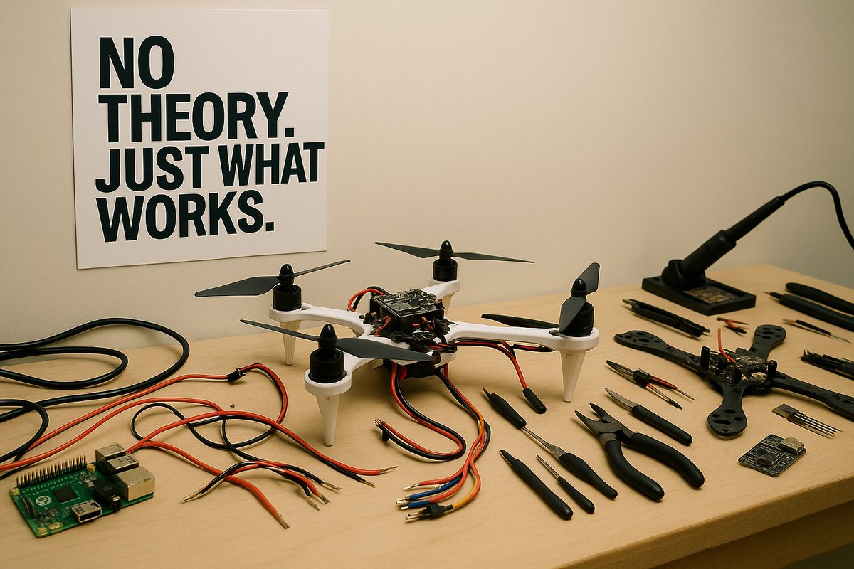 cryomech01's tweet image. This isn&apos;t just about selling guides—it&apos;s about building a community of serious makers.

People who want to: 
🎯 Master autonomous systems 
🎯 Document builds properly
🎯 Learn from failures, not just successes 
🎯 Build with intent, not just assembly

#Autonomous #Fly #MAVLink