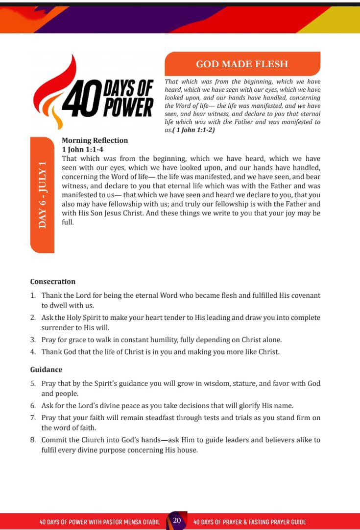 icgcelimtemple's tweet photo. It’s Day 6!

#40DaysOfPower 
#GreaterWorks 
#WeAreICGC
#ElimTemple https://t.co/Fj9Vg9WX5b