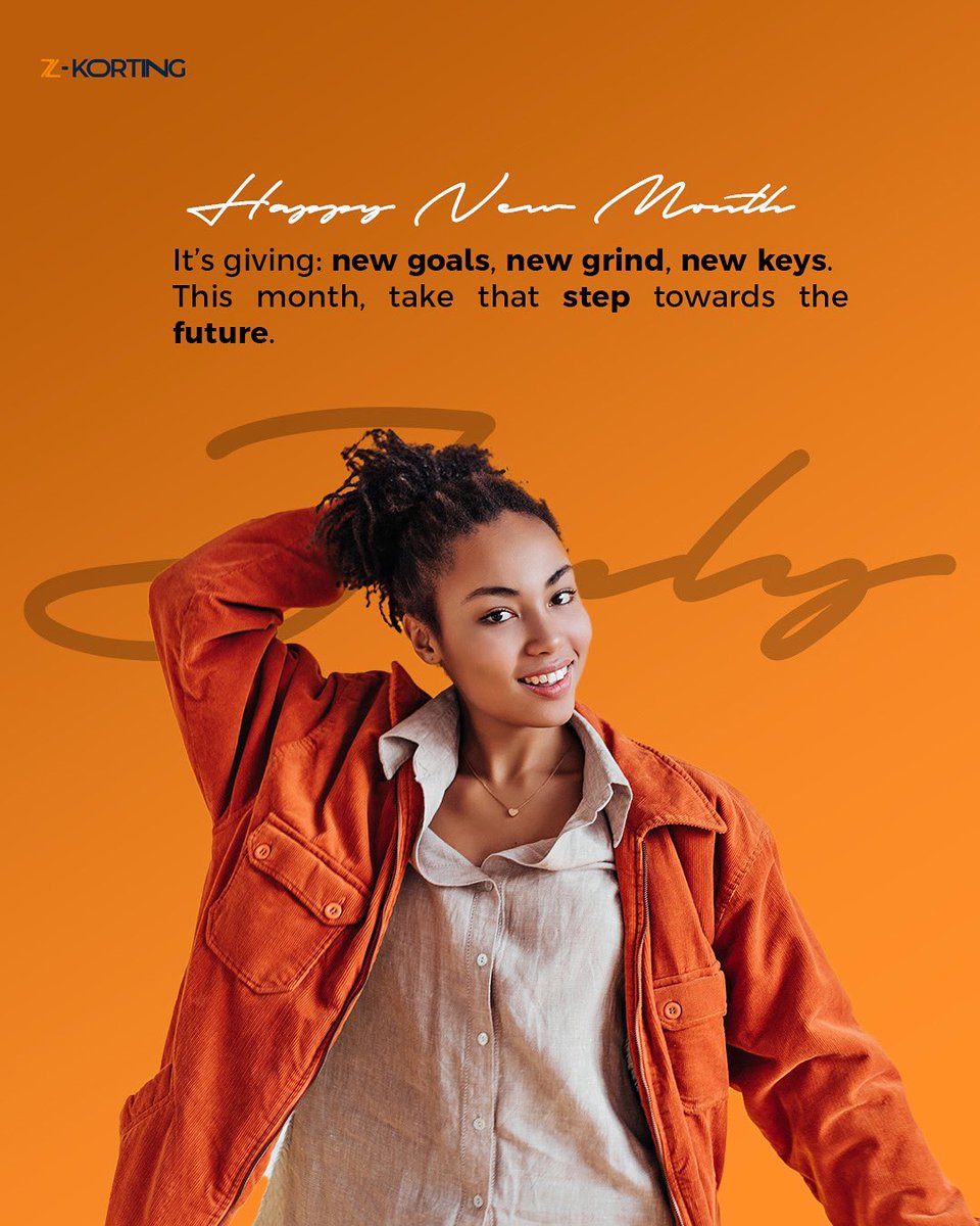 New month, new mood, same drive. July is here, and we’re unlocking every door to success one bold step att a time.