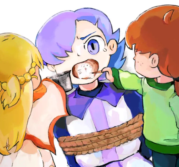 のび太の絵世界物語 口ラテの刑に処されるパル