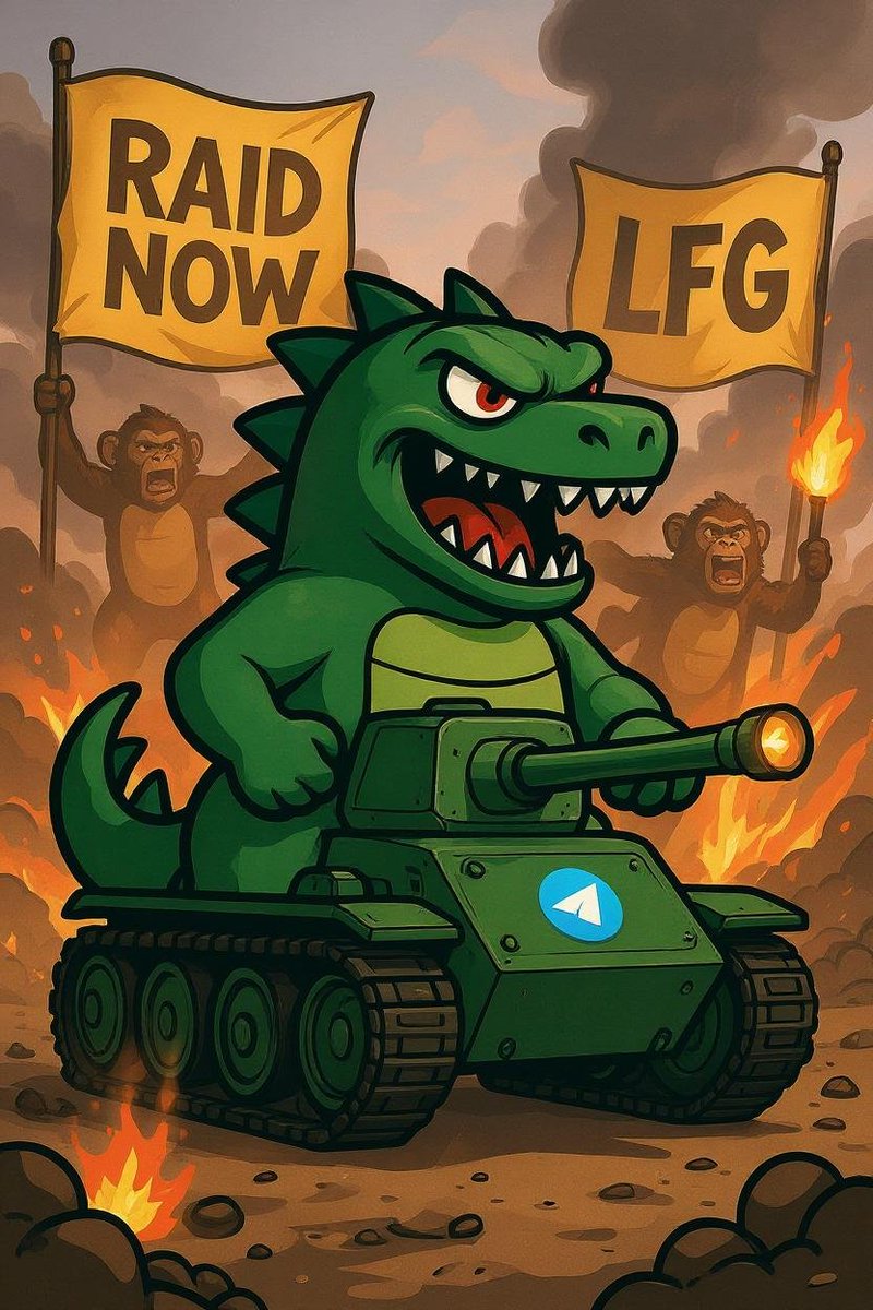abdul_moore001's tweet photo. This isn’t advice—it’s a prophecy.

$PAMPZILLA: built on chaos, locked LP, and total mayhem.

DYOR or cry later.
Start your engines 👉 https://t.co/UkgO8WIuX8

#Solana #CreamStream #MemeCoin #PAMPZILLA https://t.co/tbst4RdRt7