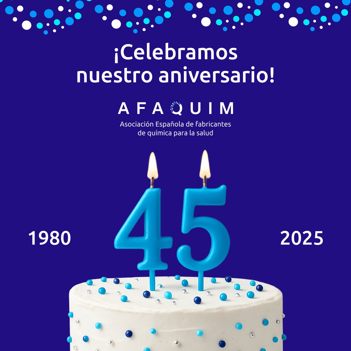 🔵𝗧𝗮𝗹 𝗱í𝗮 𝗰𝗼𝗺𝗼 𝗵𝗼𝘆 𝗱𝗲𝗹 𝗮ñ𝗼 𝟭𝟵𝟴𝟬 𝗻𝗮𝗰𝗲 <a href="/afaquim_asoc/">AFAQUIM</a> 🔵
Diez empresas del sector de fabricantes de principios activos para medicamentos, deciden asociarse con el objetivo de defender sus intereses comunes y hacerse visibles y fuertes ante la administración.
