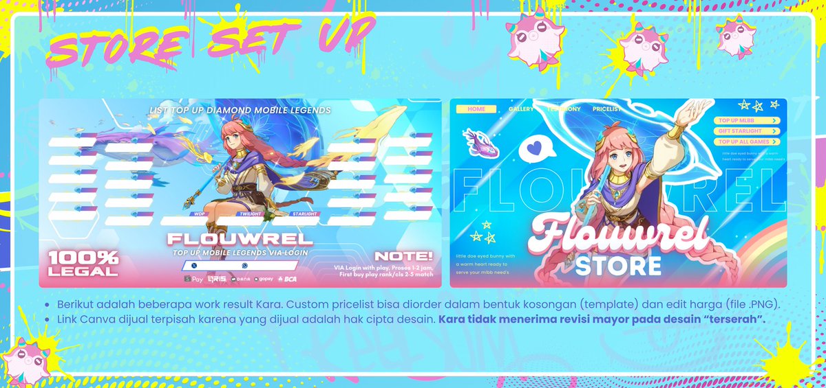 KarartanStore's tweet photo. ⋆｡˚⋆❀ 🐚🫧 - Custom Store Set Up https://t.co/B1aU5kxWGf