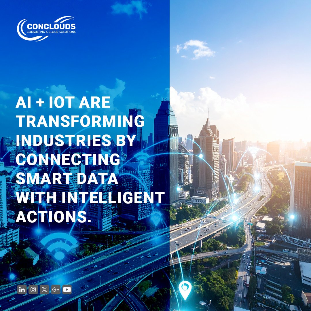 Conclouds2007's tweet image. Real tech. Real results. AI + IoT working together. #Conclouds #SmartTech