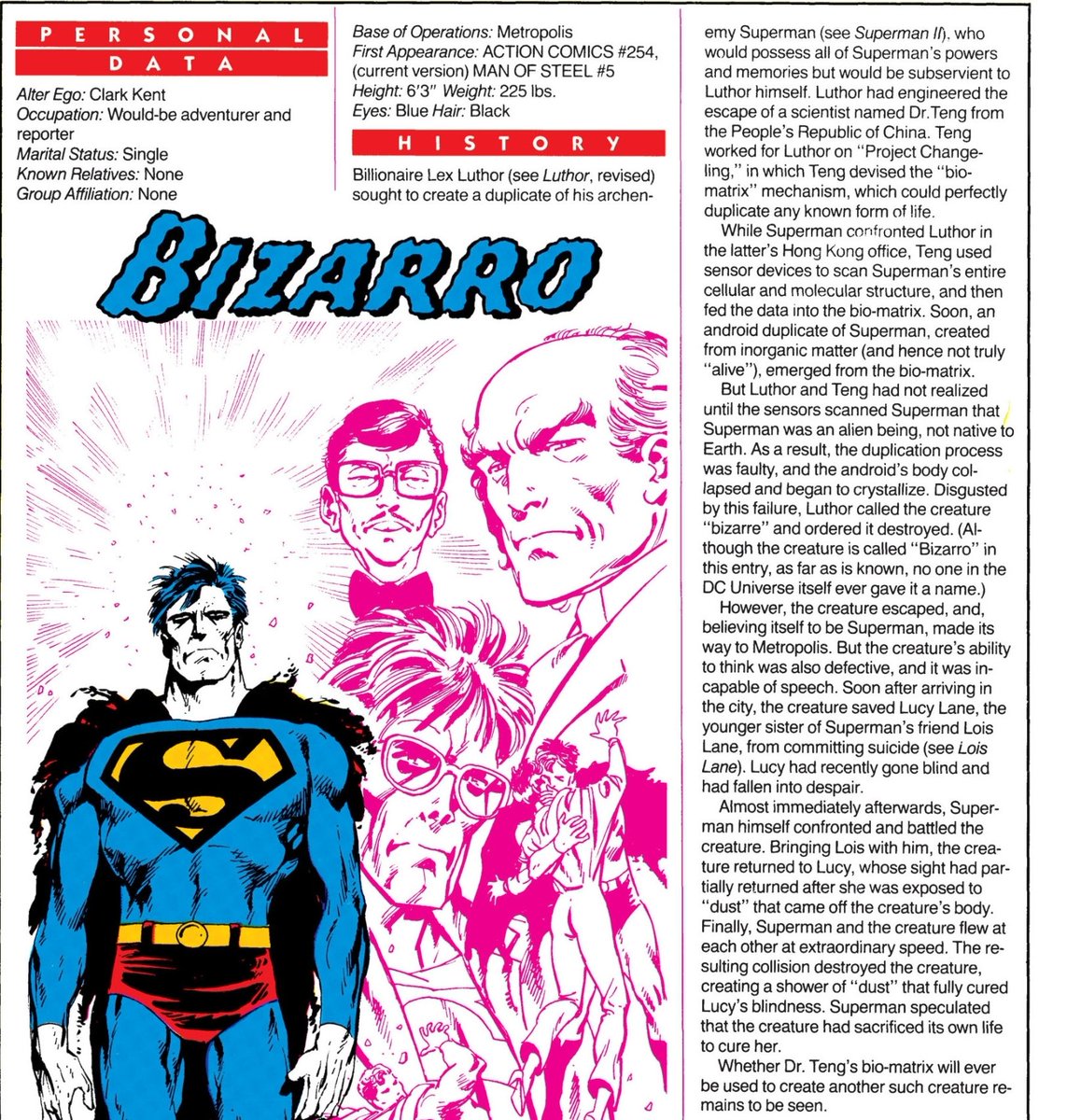 raveryn's tweet photo. Bizarro  🤝 Doomsday
#Superman 
#Henry https://t.co/12wWp9kaOQ