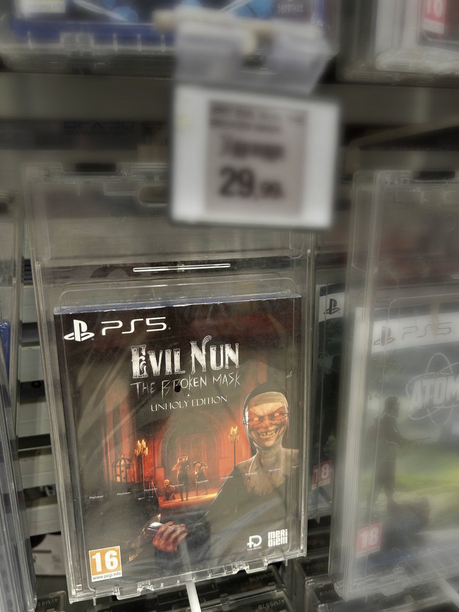 feardemic's tweet image. You need to be careful even while shopping - Sister Madeline can find you anywhere!
Don't believe us? Here's the proof! 📸