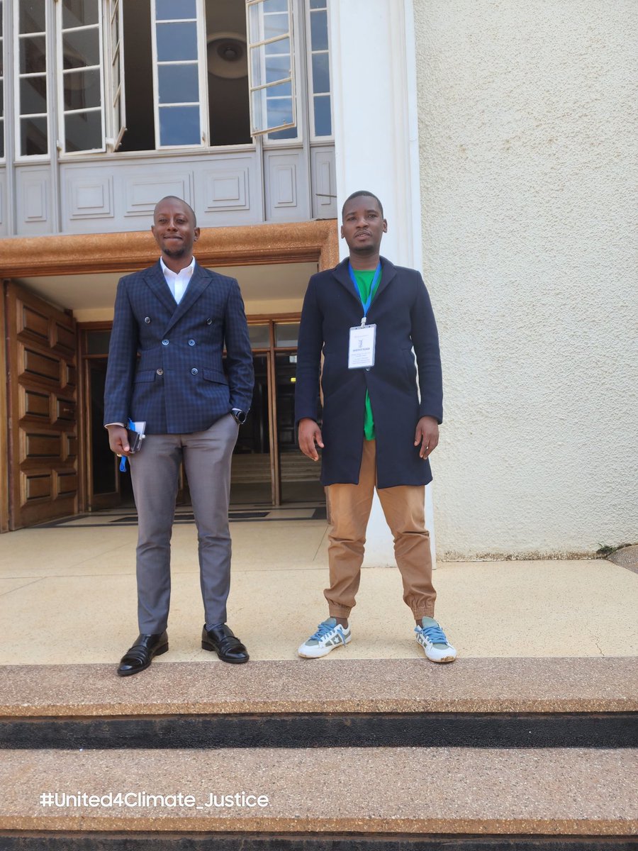 chris_chemist11's tweet photo. I was blessed to visit Bulange e'Mengo &amp; warmly hosted by @TeddyNabakoozaG ,we strategically discussed alot on Environmental redemption of our Nation Buganda.
Thanks to our Chairperson @NassaliAminah &amp; vice @KizitoGodfreyM for organizing this awesome meeting.Thanks  @cpmayiga 💪 https://t.co/IjxfGwUDLj