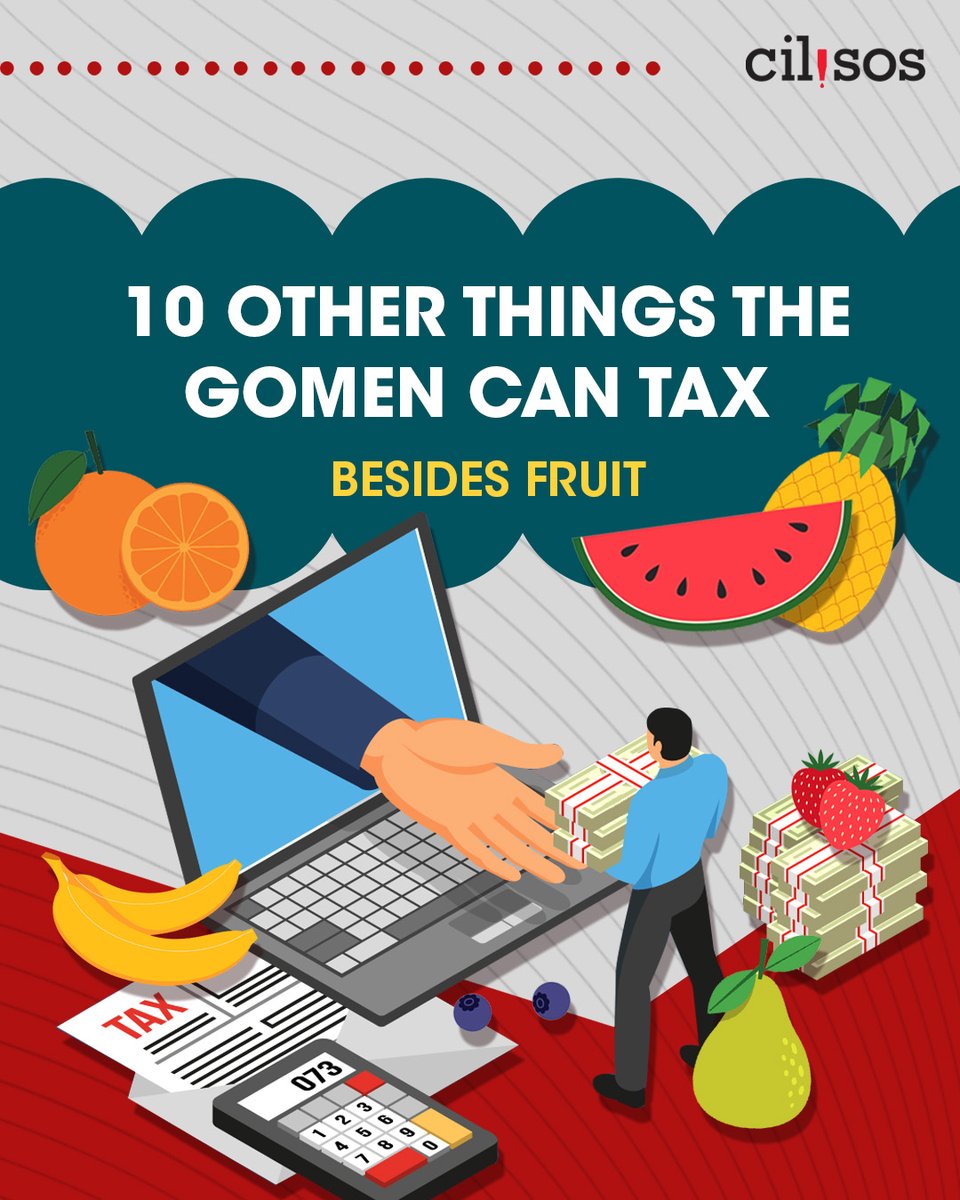 With the new SST expansion going into effect today, here are some of the OTHER things Madani could be taxing INSTEAD of fruits... 🤔
(1/7)