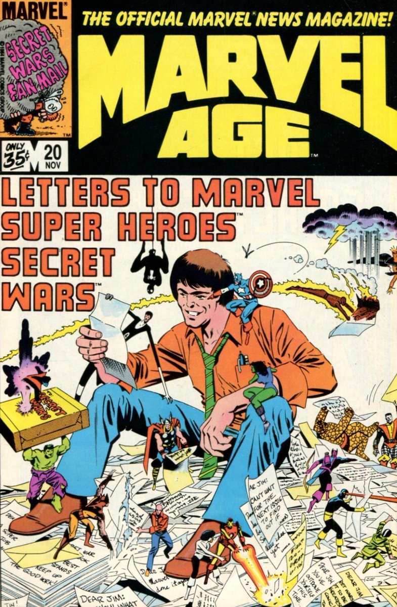 DavidCastel's tweet image. Ci ha purtroppo lasciati Jim Shooter, editor e chief editor che ha avuto un'importanza notevole nel mondo del fumetto americano. Speriamo che dove è andato ci siano i comicbook…