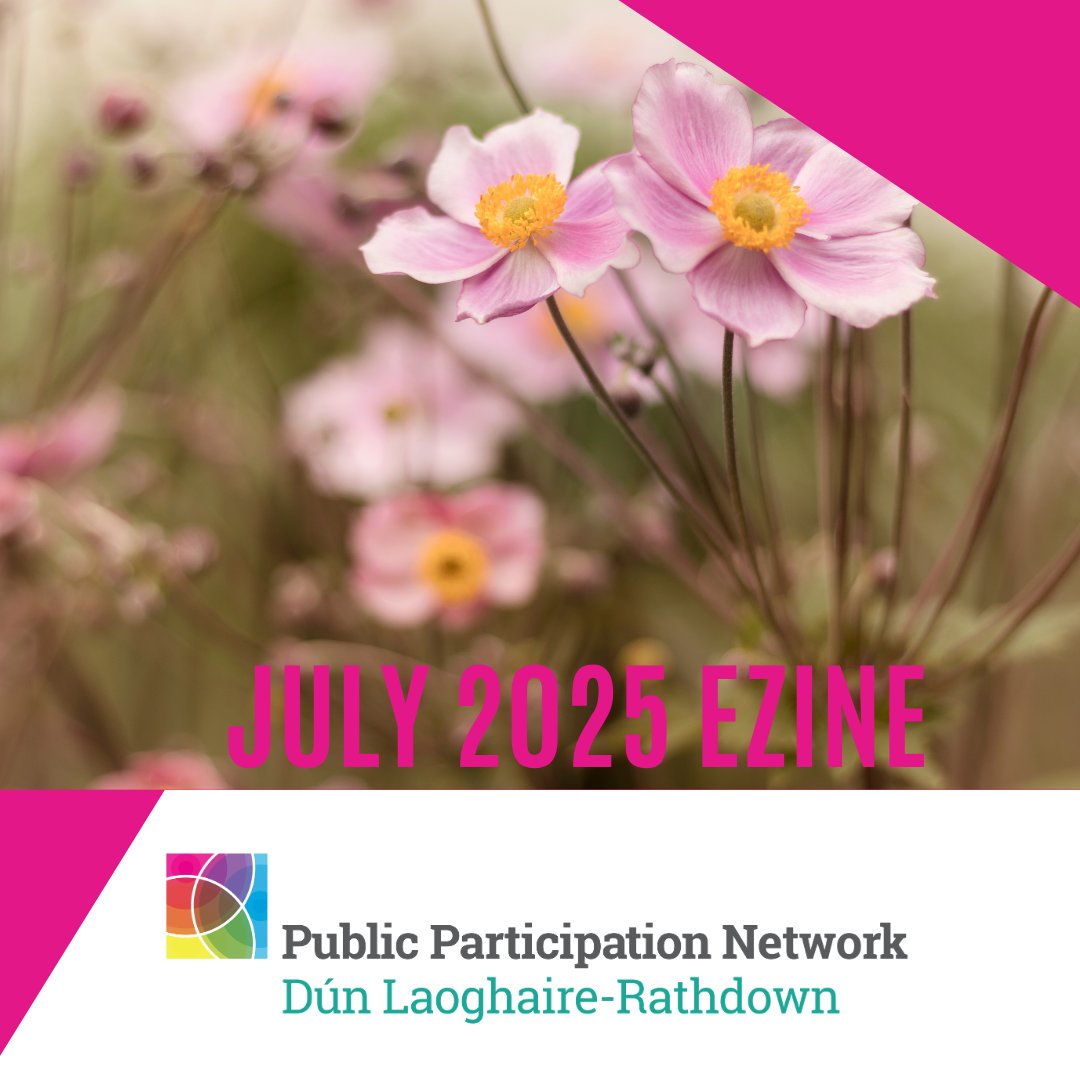 DLRPPN's tweet image. We have just published the July-August 2025 edition of our ezine.  It includes news from our member groups on their activities and events, there is also information on funding and services in DLR. dlrppn.ie/12290-2/