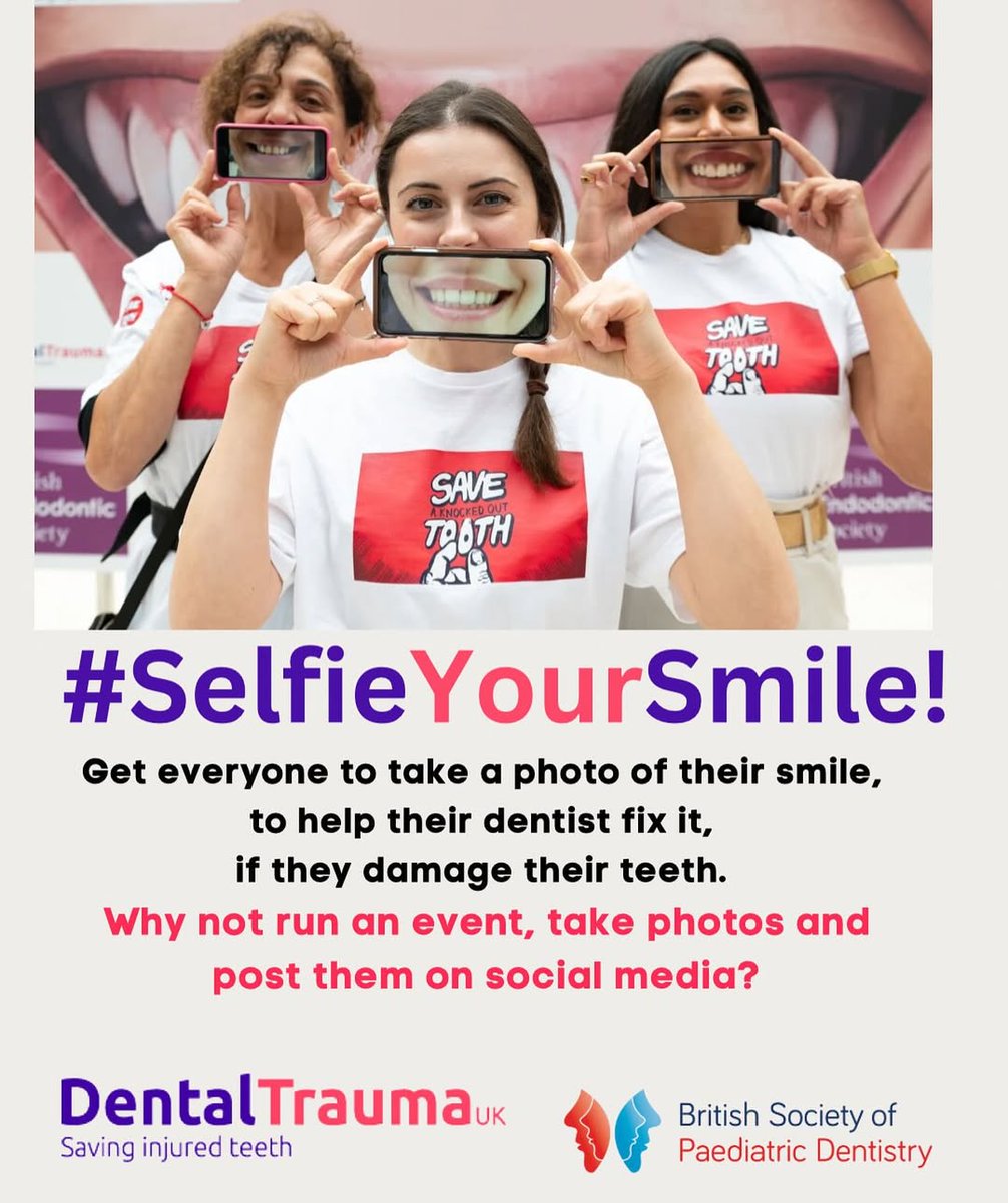 veryone get involved! 

Football, rugby, netball, lacrosse, cycling, triathlon, golf, hiking, gym - you never know when dental trauma might occur so protect yourself with a smile!

📸 And share it with us!

🏀⚽️🥊🛼⛷️🏋🏽‍♀️⛹🏽‍♂️🏌🏿‍♀️🚴🏻

#dentaltrauma #selfieyoursmile