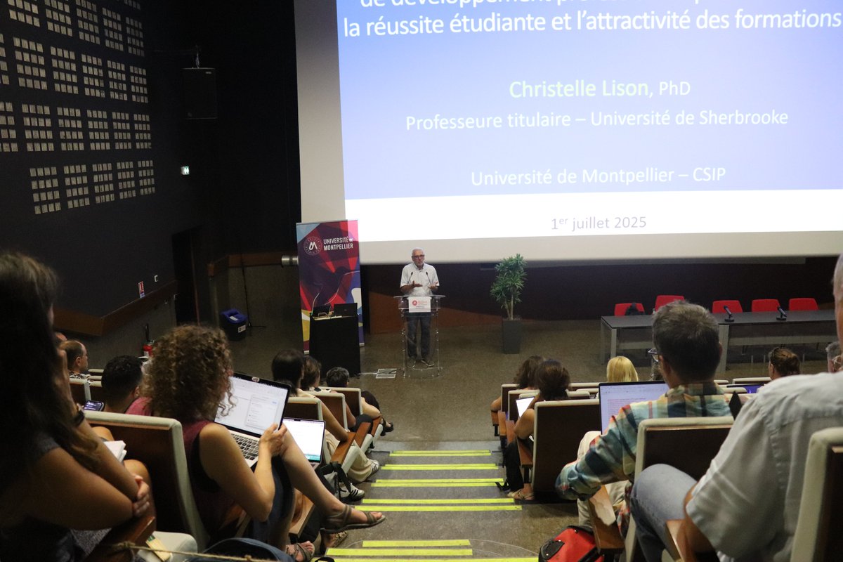 Ds le cadre de l’organisation de sa «Journée Pédagogique», le Centre  de Soutien à l’#Innovation Pédagogique propose une conférence sur le thème du dév. professionnel pour les enseignants du supérieur en tant que levier pour la réussite étudiante &amp; l’#attractivité des #formations