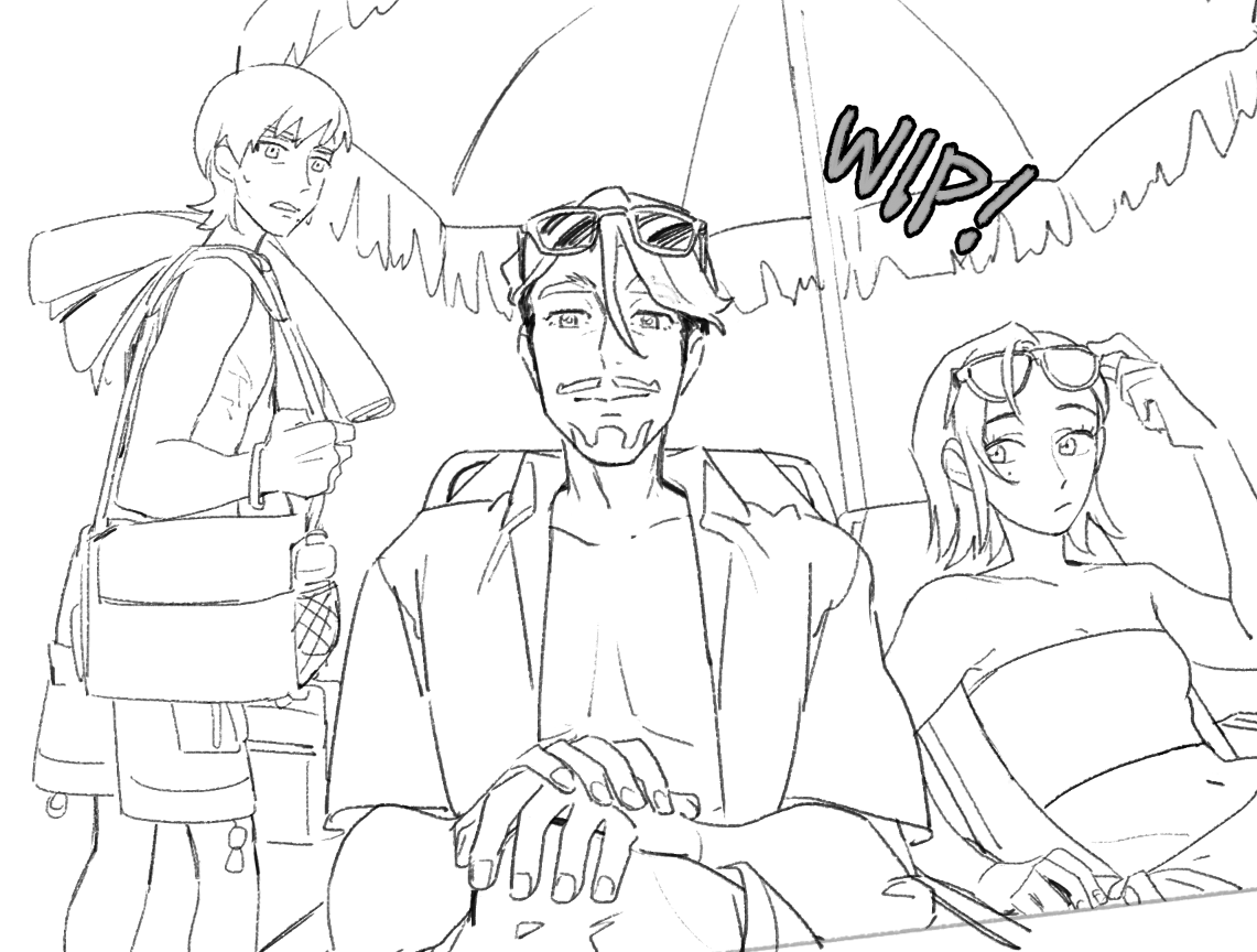 I don't post a lot of WIPs so I might delete later but for now... 