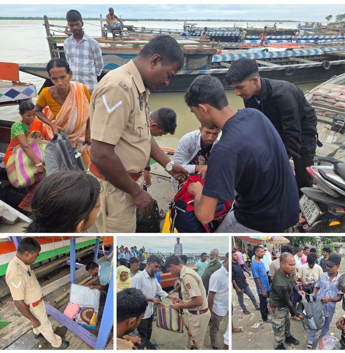 Dhubri Police (@dhubri_police) on Twitter photo Checking conducted at Jogomaya Ghat under Dhubri PS.
#জনহিতজনসেৱাৰ্থে
#CommuttedToServeAndProtect
<a href="/himantabiswa/">Himanta Biswa Sarma</a> <a href="/CMOfficeAssam/">Chief Minister Assam</a> <a href="/DGPAssamPolice/">DGP Assam</a> <a href="/HardiSpeaks/">Hardi Singh</a> <a href="/assampolice/">Assam Police</a> Checking conducted at Jogomaya Ghat under Dhubri PS.
#জনহিতজনসেৱাৰ্থে
#CommuttedToServeAndProtect
<a href="/himantabiswa/">Himanta Biswa Sarma</a> <a href="/CMOfficeAssam/">Chief Minister Assam</a> <a href="/DGPAssamPolice/">DGP Assam</a> <a href="/HardiSpeaks/">Hardi Singh</a> <a href="/assampolice/">Assam Police</a>