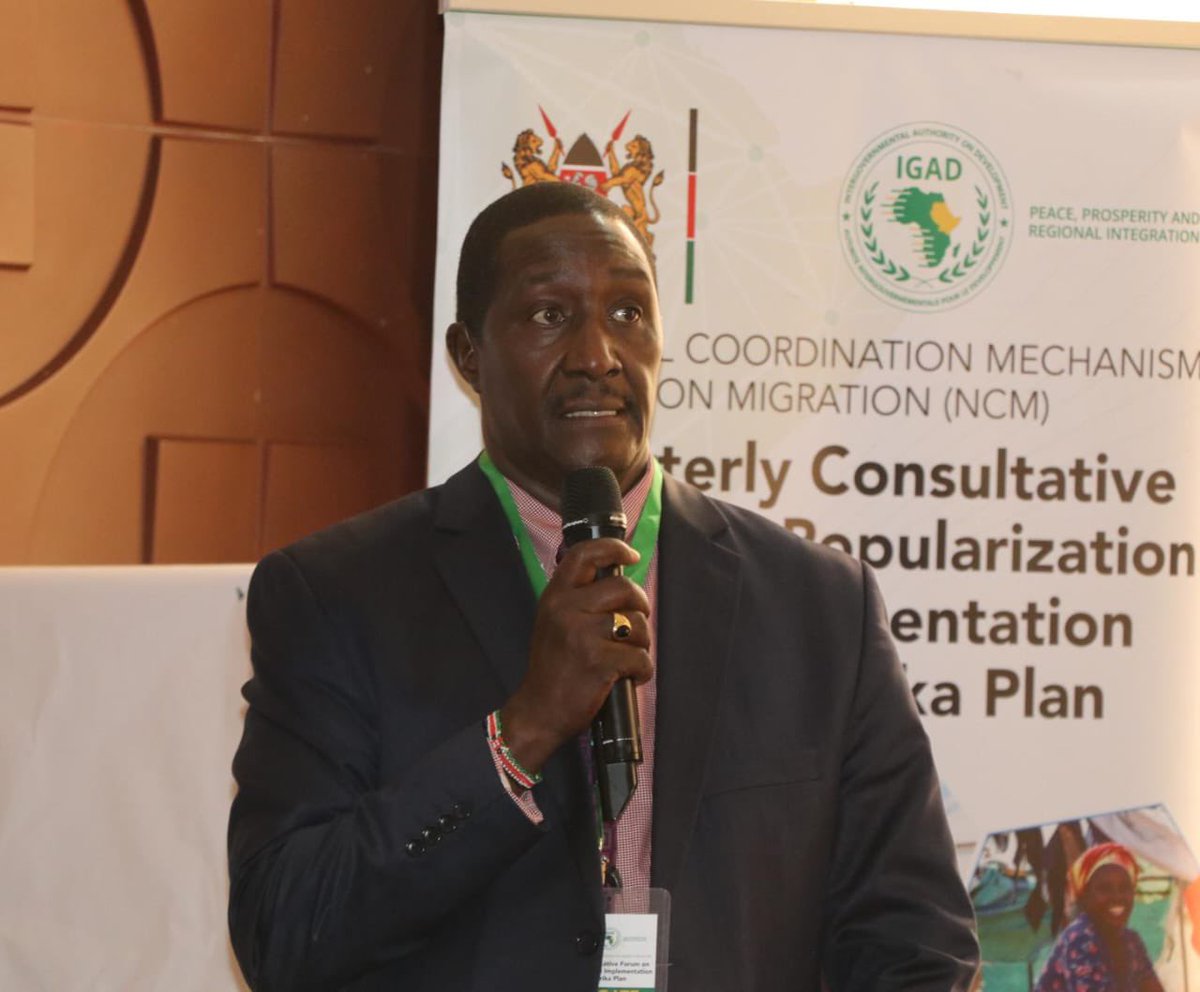 J.N. Burugu (@burugu_j) on Twitter photo Wth support of <a href="/IGADsecretariat/">IGAD Secretariat</a>
CRA <a href="/DRSKenya/">Department of Refugee Services</a> is participating in the Quarterly Consultative Forum on National Compact on Migration. Key focus being impacts & opportunities on SHIRIKA PLAN implementation, the inclusive stakeholder approach, joint planning & resource coordination Wth support of <a href="/IGADsecretariat/">IGAD Secretariat</a>
CRA <a href="/DRSKenya/">Department of Refugee Services</a> is participating in the Quarterly Consultative Forum on National Compact on Migration. Key focus being impacts & opportunities on SHIRIKA PLAN implementation, the inclusive stakeholder approach, joint planning & resource coordination
