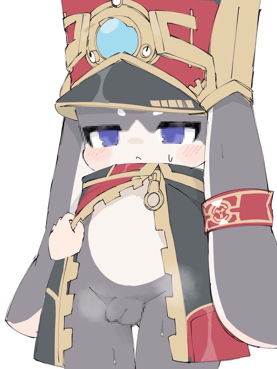 裸ロングコート(旧衣装)蒸れこどちん八゜ム描いてもらっちゃった…❤︎ 