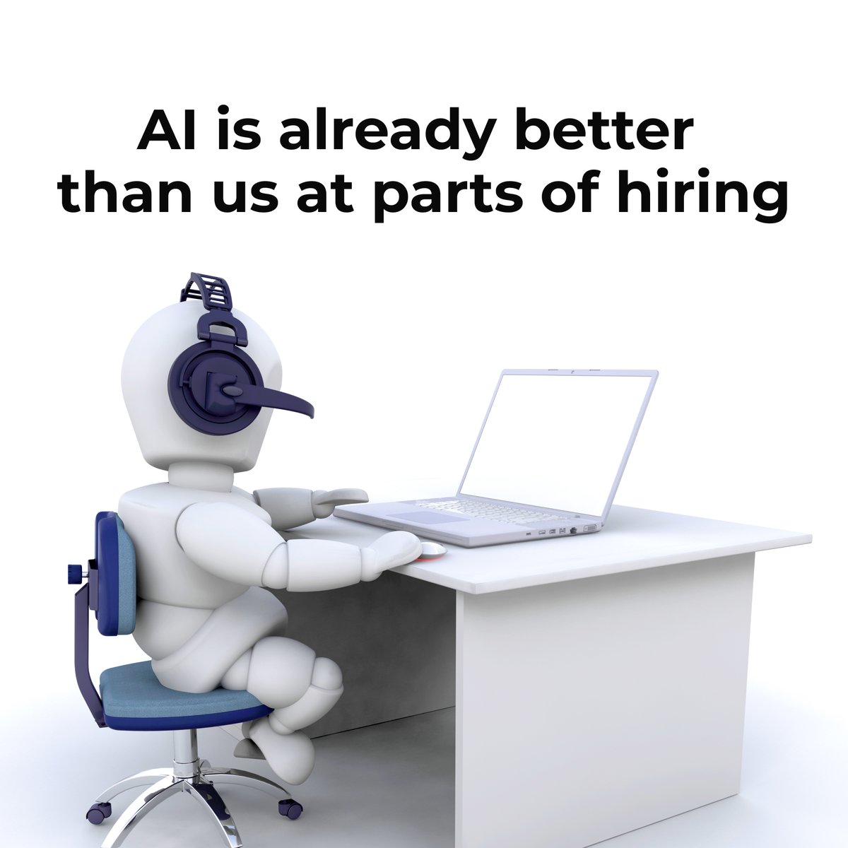 AI-powered hiring failures:
-Explaining gaps in a CV
-Seeing potential beyond job titles
-Understanding why someone wants a part-time job
One of my best hires was a designer with plenty of gaps, because she took time off to care for family. No algorithm would have caught that.