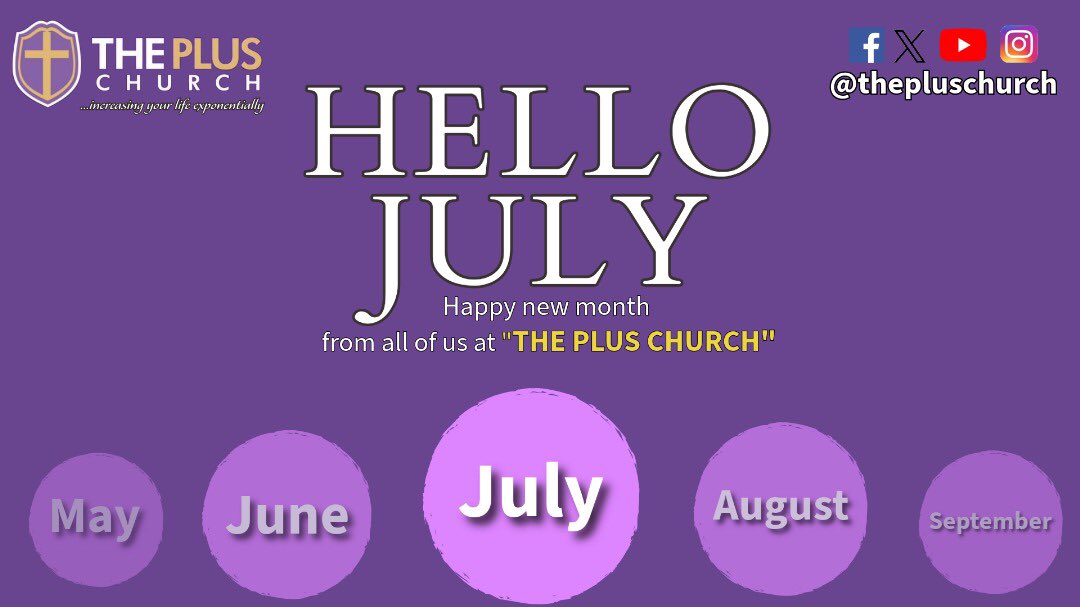 thepluschurch's tweet image. "May this month be a fresh start for you, full of new opportunities and blessings."
"Stay inspired this new month ahead!
.
.
HAPPY NEW MONTH 
#theplus
#increasinglife