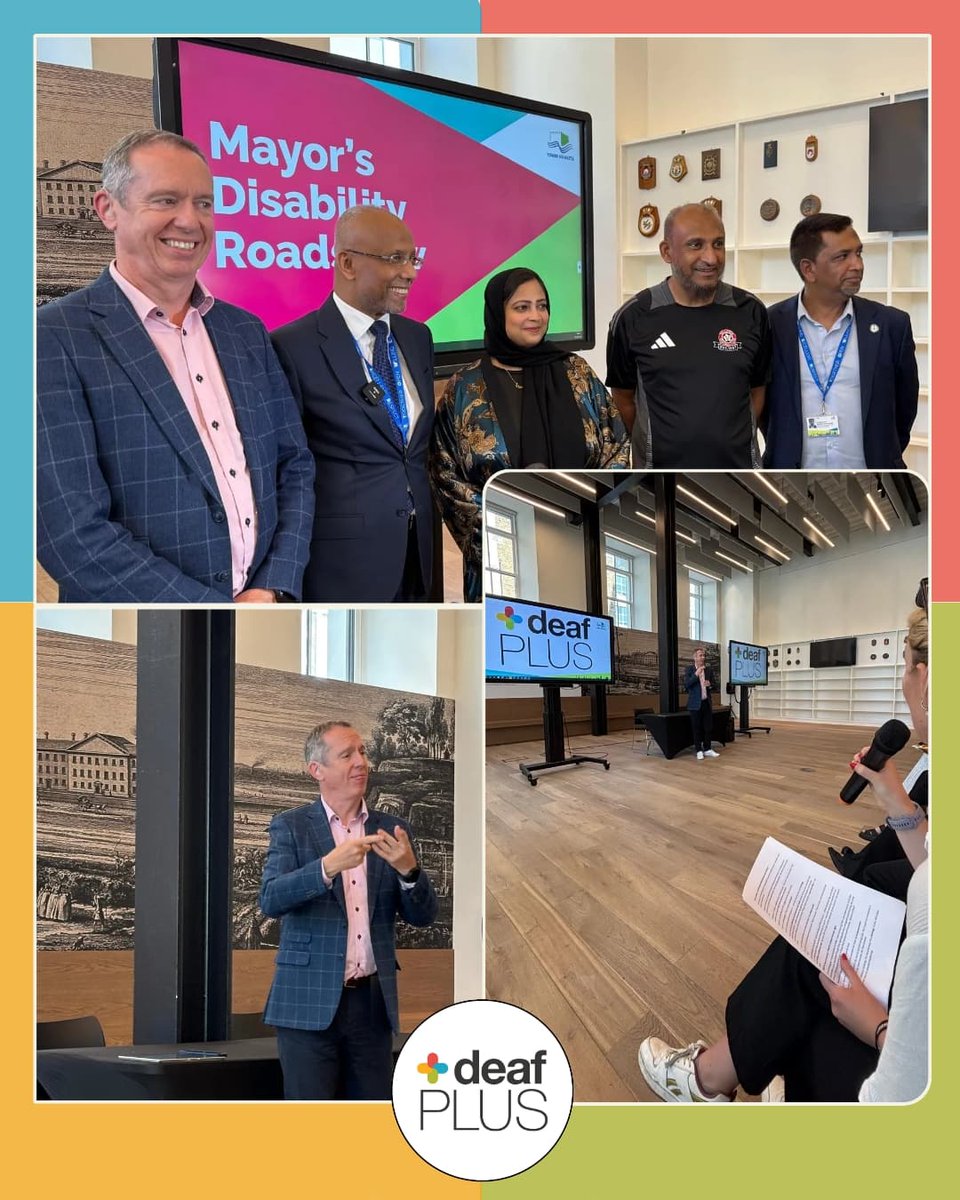 “I have a dream… we develop empowerment, not charity.” - Reg Cobb, CEO of deafPLUS