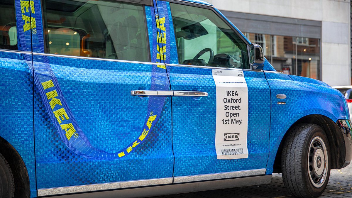 UbiquitousTaxis's tweet image. When it comes to a grand opening on Oxford Street, @IKEAUK knew they had to pull out all the stops. Luckily, Ubiquitous knows how to surprise, delight, and entertain!
#brandawareness
#taxiadvertising
#creativeadvertising