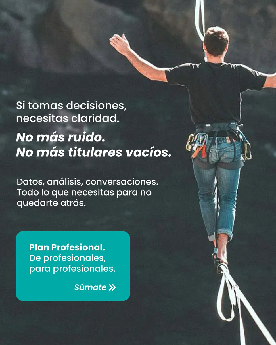 Si lideras o asesoras en gestión de personas, sabes que tomar decisiones sin perspectiva es un riesgo.

El Plan Profesional de FFWi te da lo que necesitas para pensar mejor:
🔹 Señales clave
🔹 Informes
🔹 Conversaciones con impacto

📎 futureforwork.com/planes/profesi…