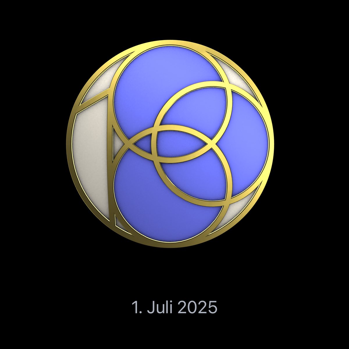 Ich habe mein tägliches Bewegungsziel zum 1.000. Mal auf meiner #AppleWatch erreicht.