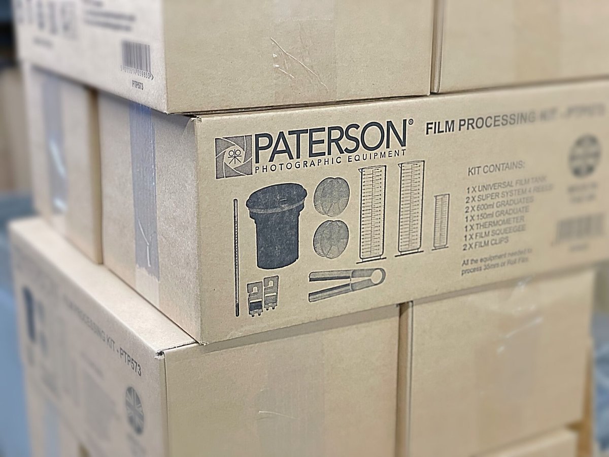 Our factory in the West Midlands is buzzing with thousands of plastic parts being moulded, assembled, and packaged. This co-branded ILFORD and Paterson starter kit contains everything* needed to process your first rolls of film!

🌐bit.ly/4cs8Gbp

#paterson #photography