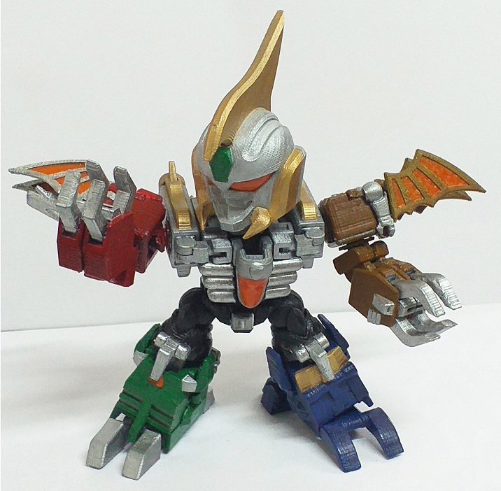 デビルサターン6 完成~ #デビルサターン6 #マシンロボ クロノスの大逆襲