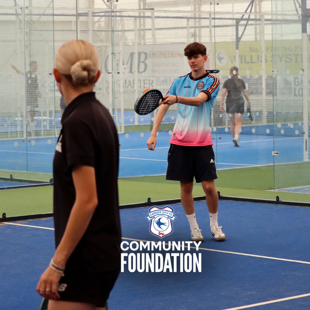 CCFC_Foundation's tweet image. 🎾 Huge thanks to @HouseofSportCDF and @JasonManford for hosting an amazing padel session with our learners — the perfect way to stay active and wind down as the academic year wraps up!
Jason founded @JM_PDL_Academy to make padel more accessible and introduce young people to…